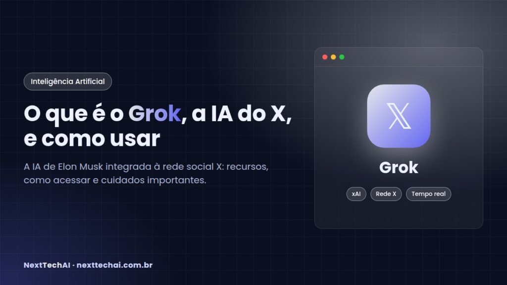 O que é o Grok, a IA do X (antigo Twitter), e como usar