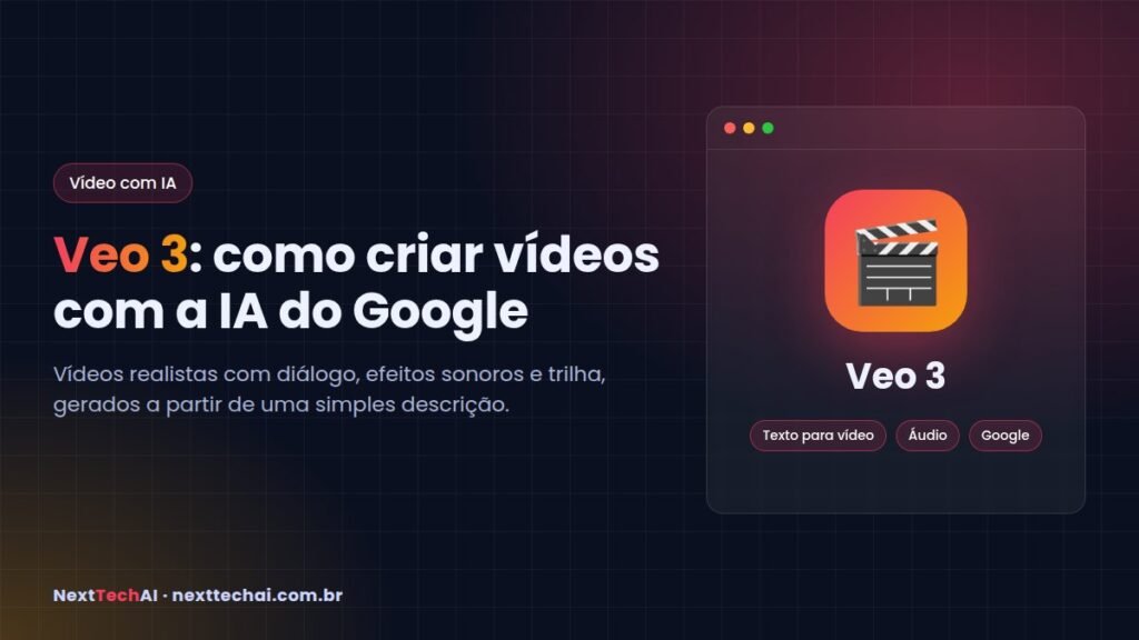 Veo 3: o que é e como criar vídeos com a IA do Google